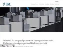 Sites similar to hst-homogenizers.com
