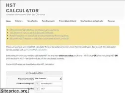 Sites similar to hstcalculator.ca