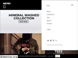 Sites similar to hstryclothing.com