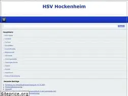Sites similar to hsvhockenheim.de