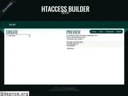 Sites similar to htaccessbuilder.com