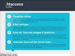 Sites similar to htaccesserstellen.de