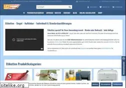 Sites similar to htetikett.de