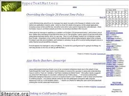 Sites similar to htmatters.net