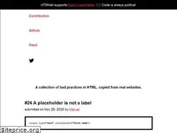 Sites similar to htmhell.dev