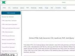 Sites similar to html-code-generator.com