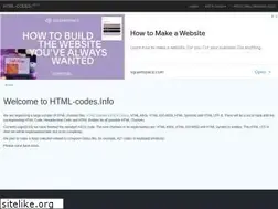 Sites similar to html-codes.info