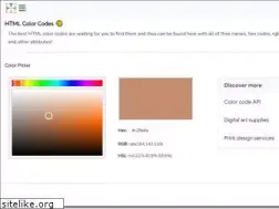 Sites similar to html-color.codes