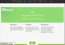Sites similar to html-tidy.org