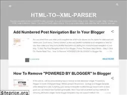 Sites similar to html-to--xml-parser.blogspot.com