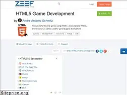 Sites similar to html5-game-development.zeef.com