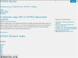 Sites similar to html5doctor.com
