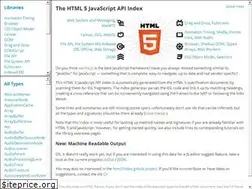 Sites similar to html5index.org