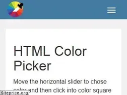 Sites similar to htmlcolor-picker.com