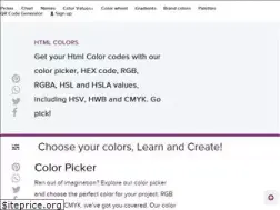 Sites similar to htmlcolors.com