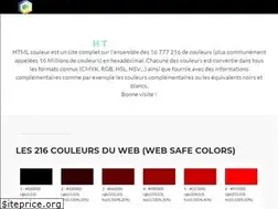 Sites similar to htmlcouleur.com