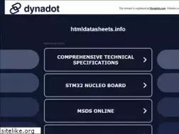 Sites similar to htmldatasheets.info