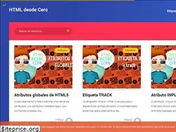 Sites similar to htmldesdecero.es
