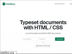 Sites similar to htmldocs.com