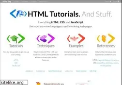 Sites similar to htmldog.com