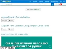 Sites similar to htmllion.com