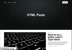 Sites similar to htmlpasta.com