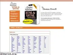 Sites similar to htmlref.com