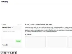 Sites similar to htmlstrip.com