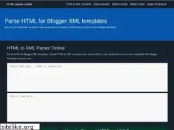 Sites similar to htmltoxmlparserfor.blogspot.com