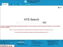 Sites similar to hts.usitc.gov
