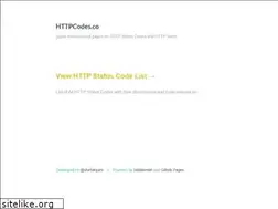 Sites similar to httpcodes.co