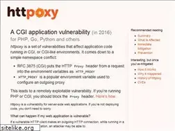Sites similar to httpoxy.org