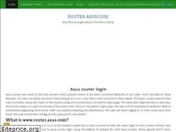 Sites similar to httprouterasus.com