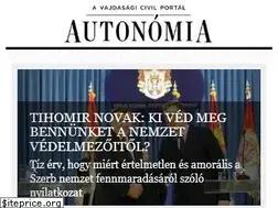 Sites similar to hu.autonomija.info