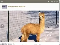 Sites similar to huacayahillsalpacas.com