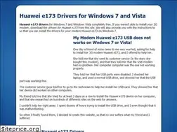 Sites similar to huaweie173drivers.com