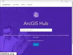 Sites similar to hub.arcgis.com