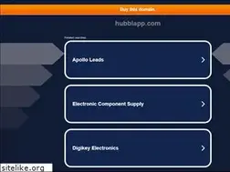 Sites similar to hubblapp.com