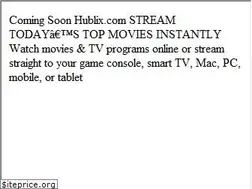 Sites similar to hubflix.com