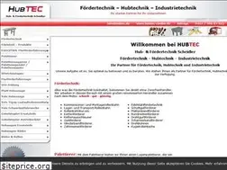 Sites similar to hubtec.de