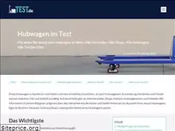 Sites similar to hubwagentest.de