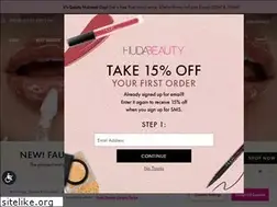 Sites similar to hudabeauty.com