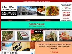 Sites similar to hudatnoodlehouse.com
