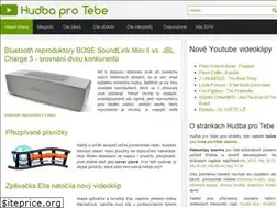 Sites similar to hudbaprotebe.cz