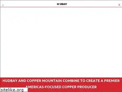 Sites similar to hudbayminerals.com