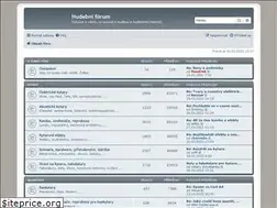 Sites similar to hudebniforum.cz