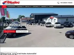Sites similar to hudec-automobile.de