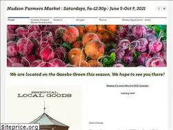 Sites similar to hudsonfarmersmarket.org