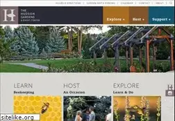 Sites similar to hudsongardens.org