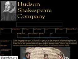 Sites similar to hudsonshakespeare.org